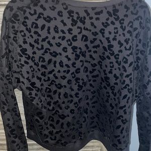 black cropped long M